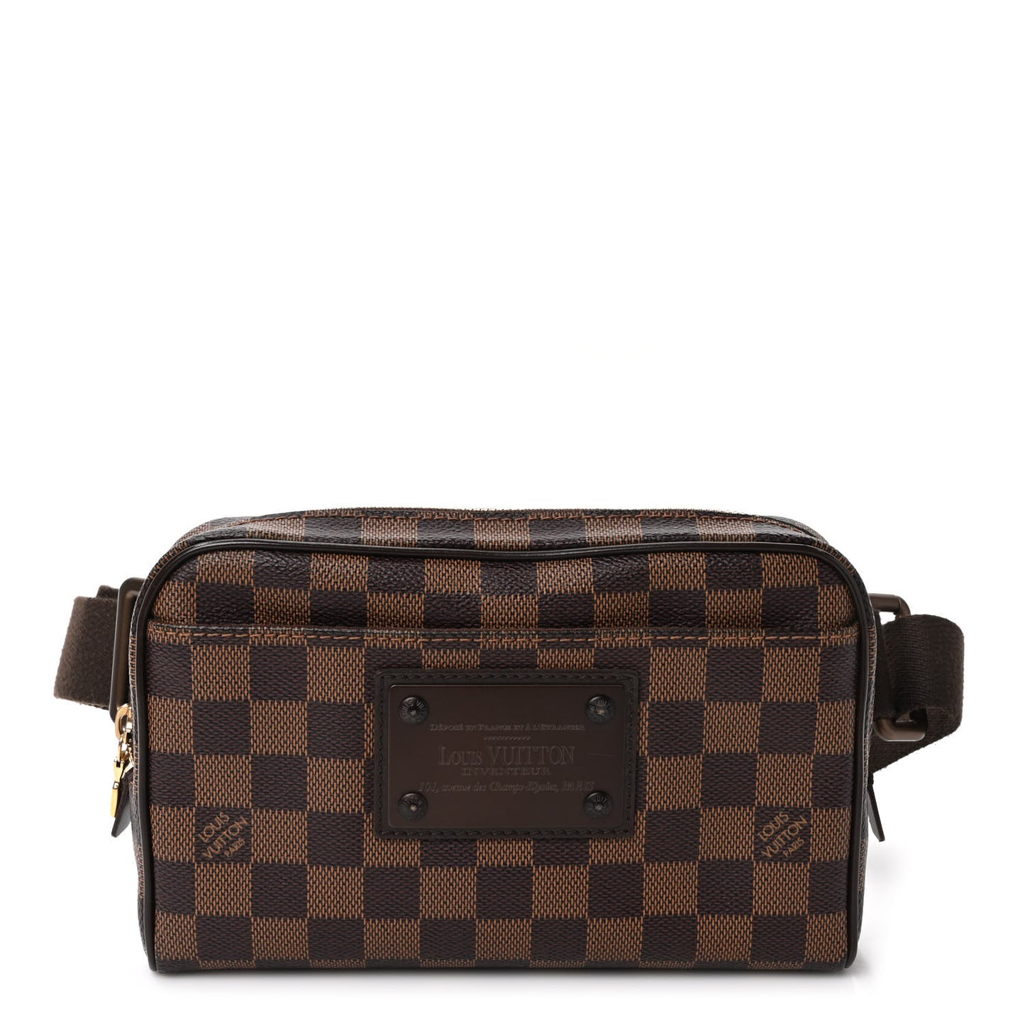 Damier Ebene Brooklyn Bum Bag