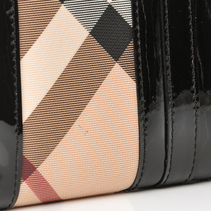 Burberry Supernova Check Penrose Continental Wallet Black 9 of 10