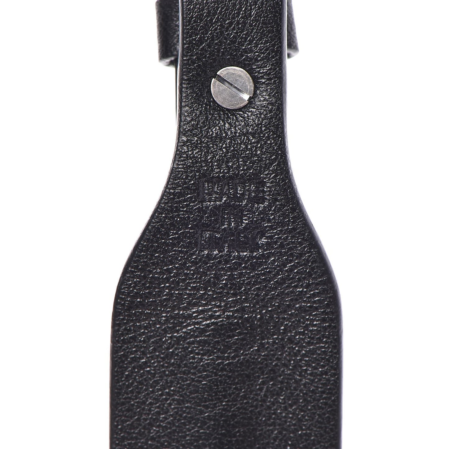 Calfskin Macro Rockstud Bracelet Black