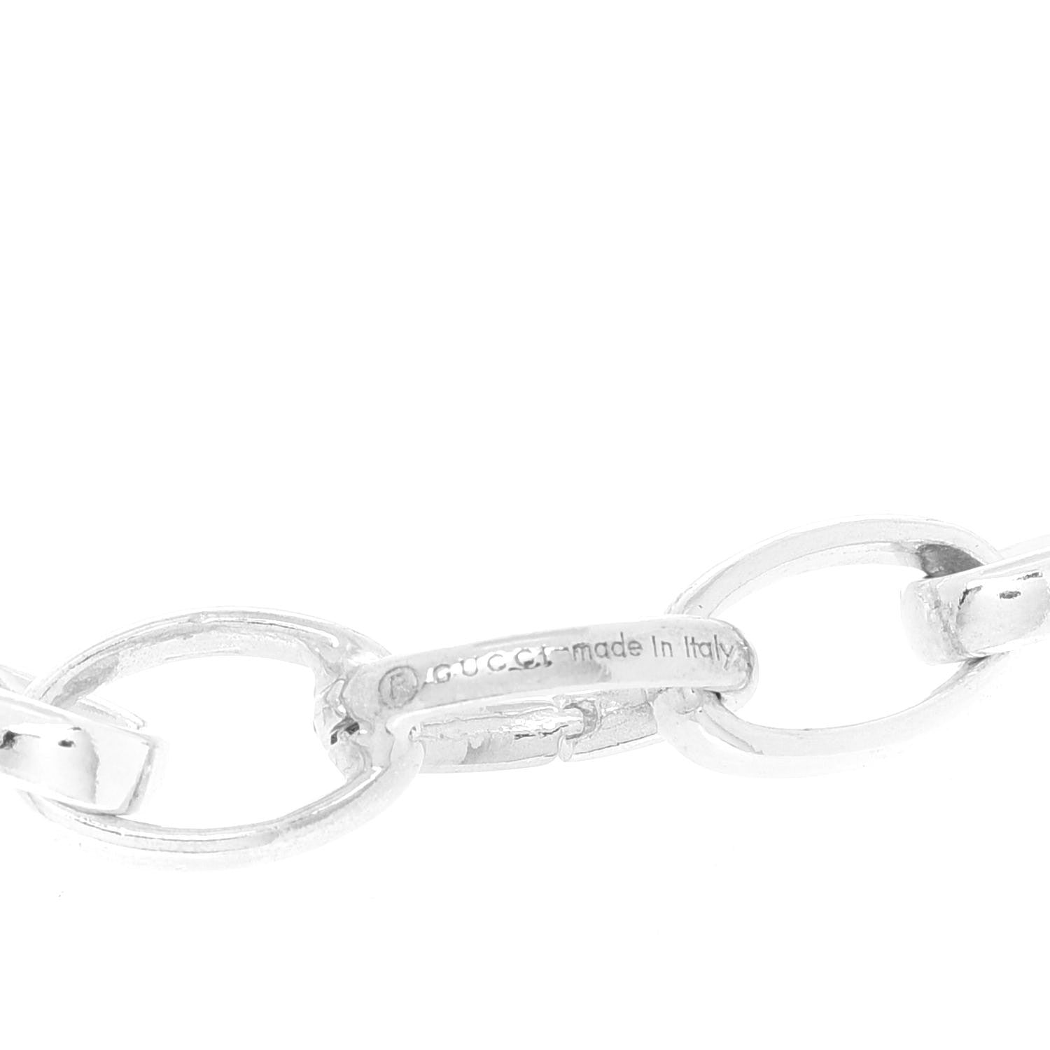 Gucci Sterling Silver Link Bracelet 4 of 4