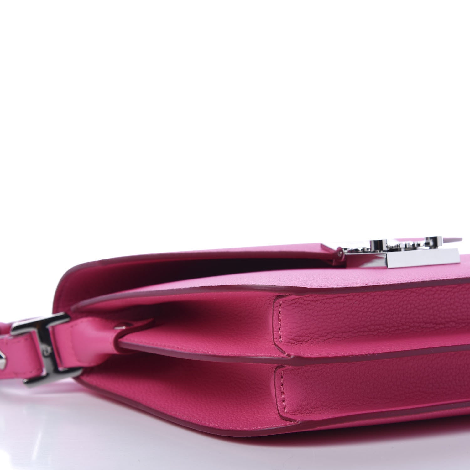 MCM Calfskin Patricia Small Crossbody Bag Sugar Pink 7 of 10