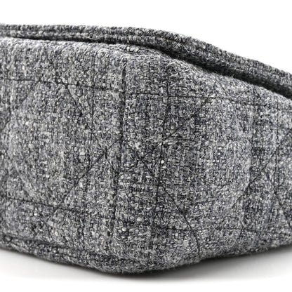 Christian Dior Tweed Macrocannage Medium Caro Bag Black 9 of 10