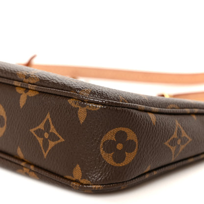 Louis Vuitton Monogram Chain Pochette Accessories 9 of 10