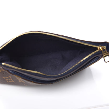 Louis Vuitton Monogram Pallas Clutch Blue Marine 6 of 11
