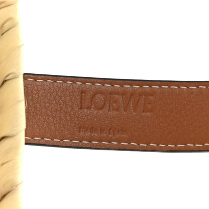 Loewe Raffia Basket Tote Bag Natural Tan 5 of 8