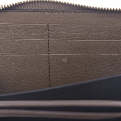 Gucci Pebbled Calfskin Soho Zip Around Wallet Brown 10 of 14