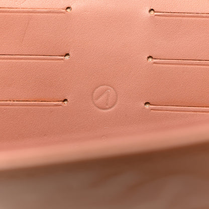 Louis Vuitton Vernis Rossmore MM Rose Velours 7 of 8