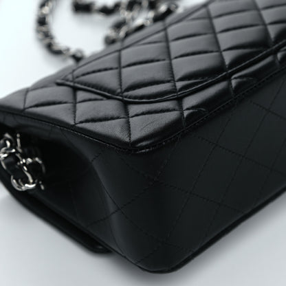 Chanel Lambskin Quilted Mini Rectangular Flap Black 16 of 22