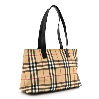 Burberry House Check Regent Tote Black 2 of 10