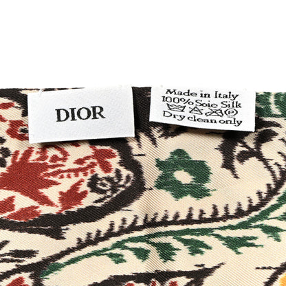 Christian Dior Silk Paisley Mitzah Scarf Multicolor 3 of 3