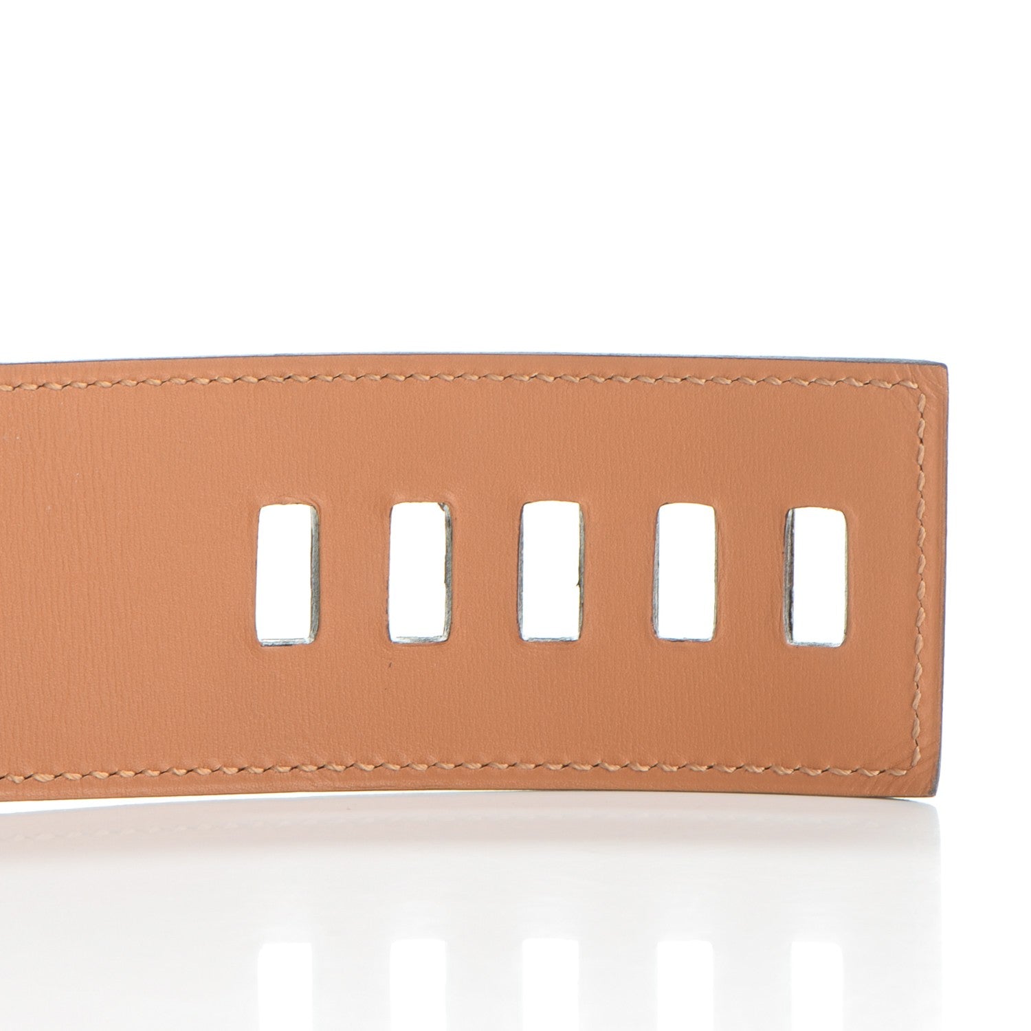 Hermes Epsom Collier De Chien Belt Etain 11 of 14
