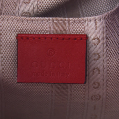Gucci HIlary Lux GG Monogram Embossed Studded Small Bucket Bag Tobasco 8 of 12