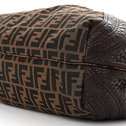 Fendi Zucca Nappa Nuvolata Vitello Tortuga Spy Tobacco Moro 10 of 10