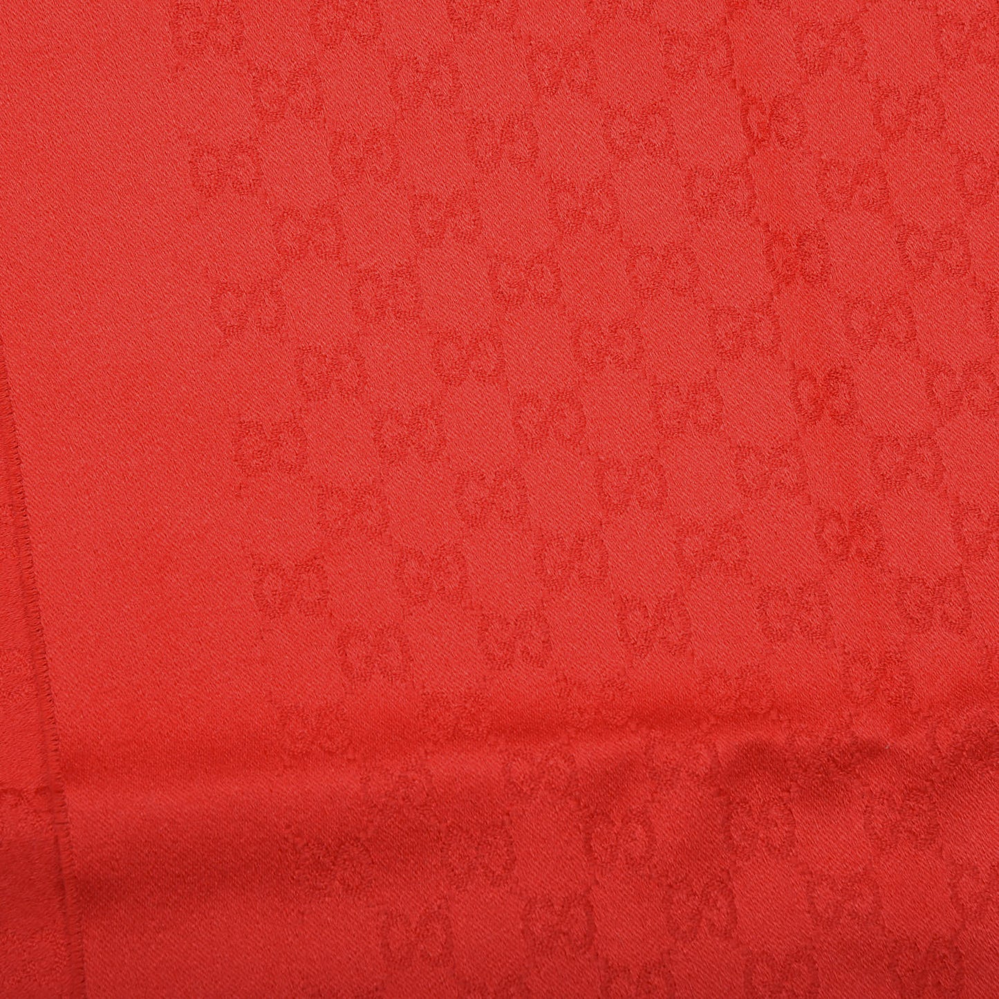 Cashmere GG Monogram Gem Lux Scarf Flame