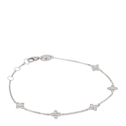 Roberto Coin 18K White Gold Diamond Verona by the Inch Bracelet 1 of 5