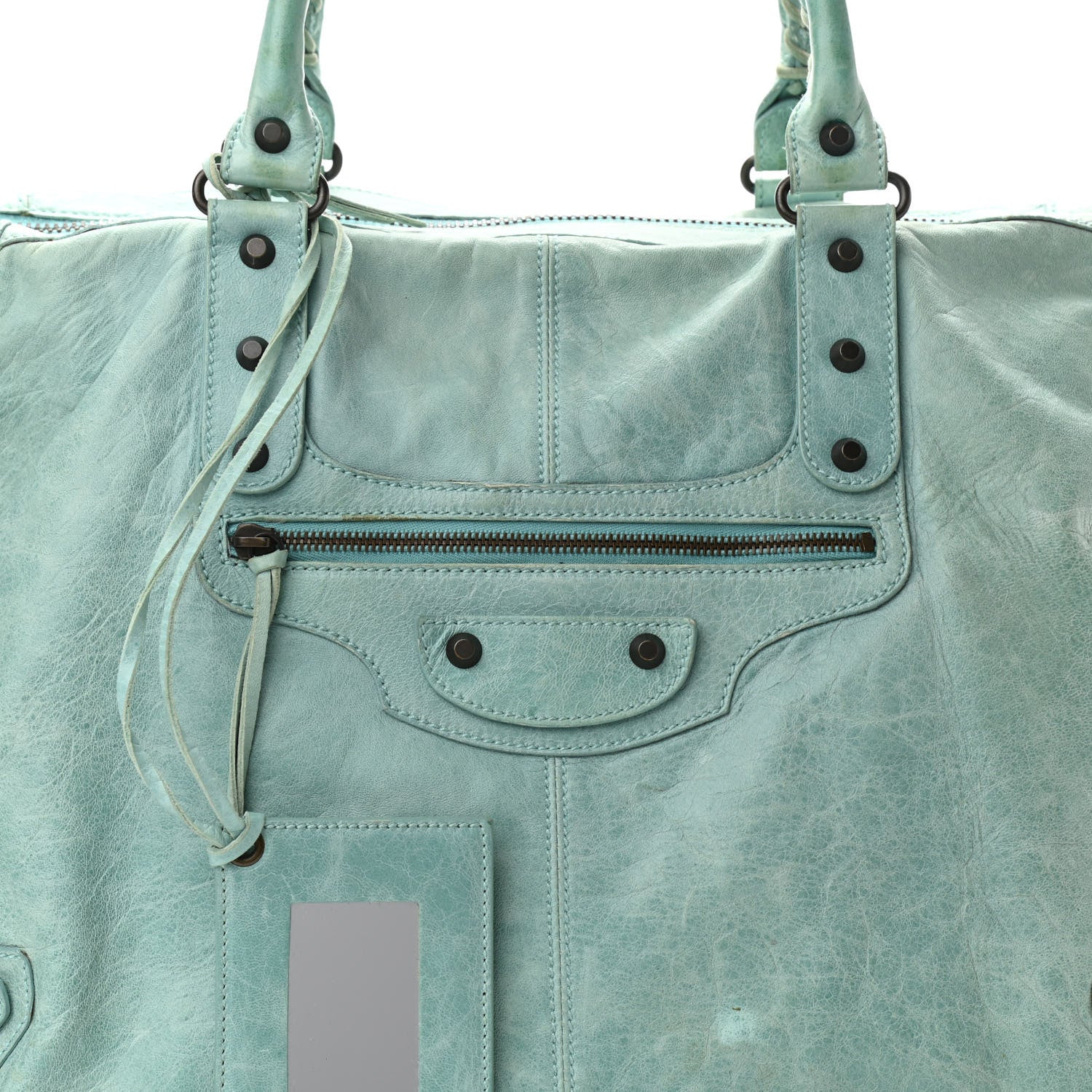 Balenciaga Agneau Classic Hardware Weekender Maldives 7 of 10