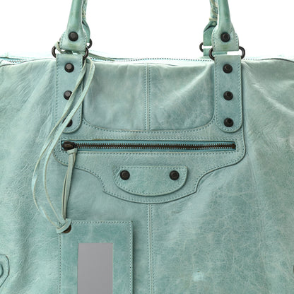 Balenciaga Agneau Classic Hardware Weekender Maldives 7 of 10
