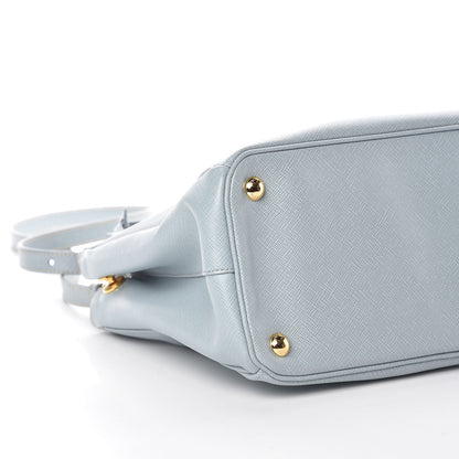 Prada Saffiano Small Galleria Double Zip Tote Astrale 8 of 9