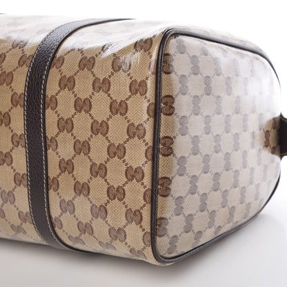 Gucci Crystal Monogram Medium Joy Boston Dark Brown 9 of 9