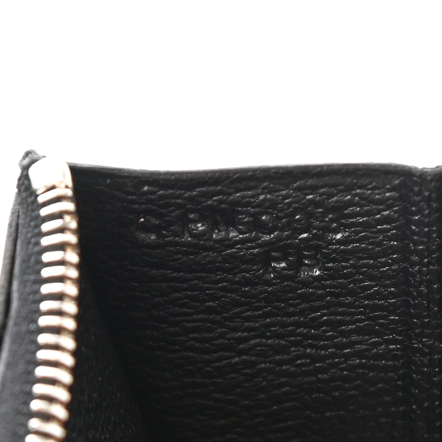 Hermes Matte Alligator Constance Short Wallet Black 7 of 8