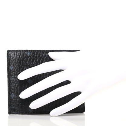 MCM Visetos Bi-Fold Wallet Black 2 of 6