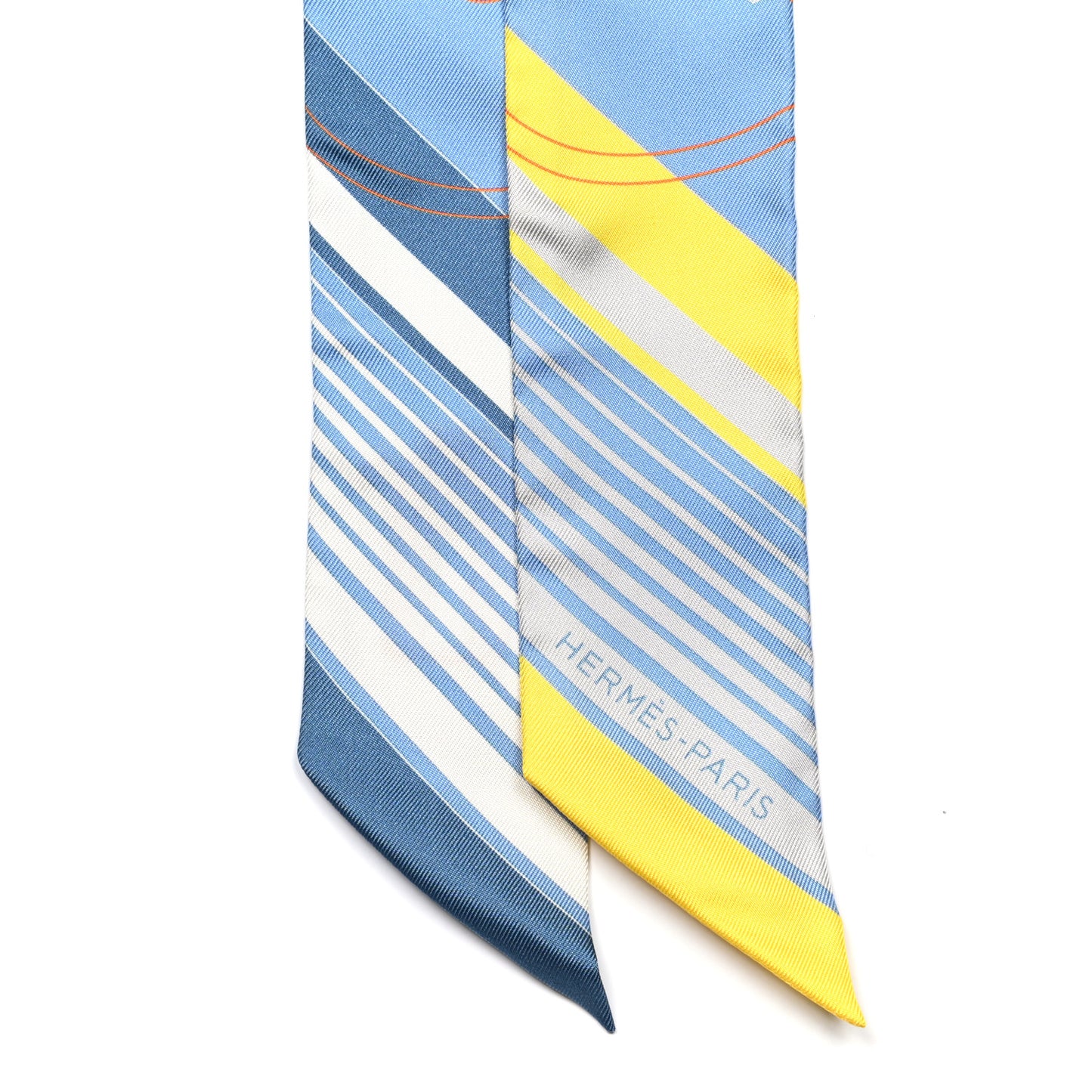 Silk Ex-Libris Sticker Twilly Bleu Moyen Jaune Vif