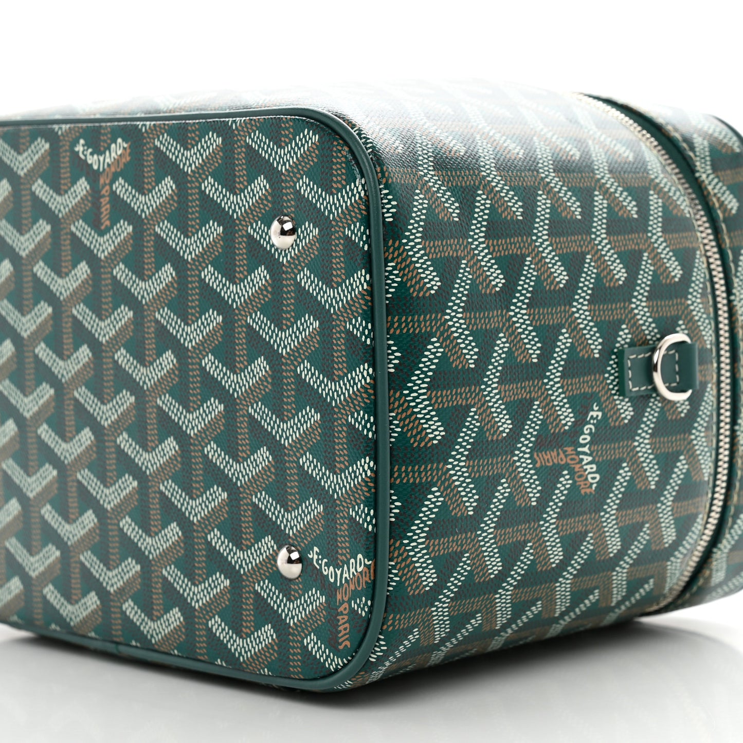 Goyardine Muse Vanity Case Green