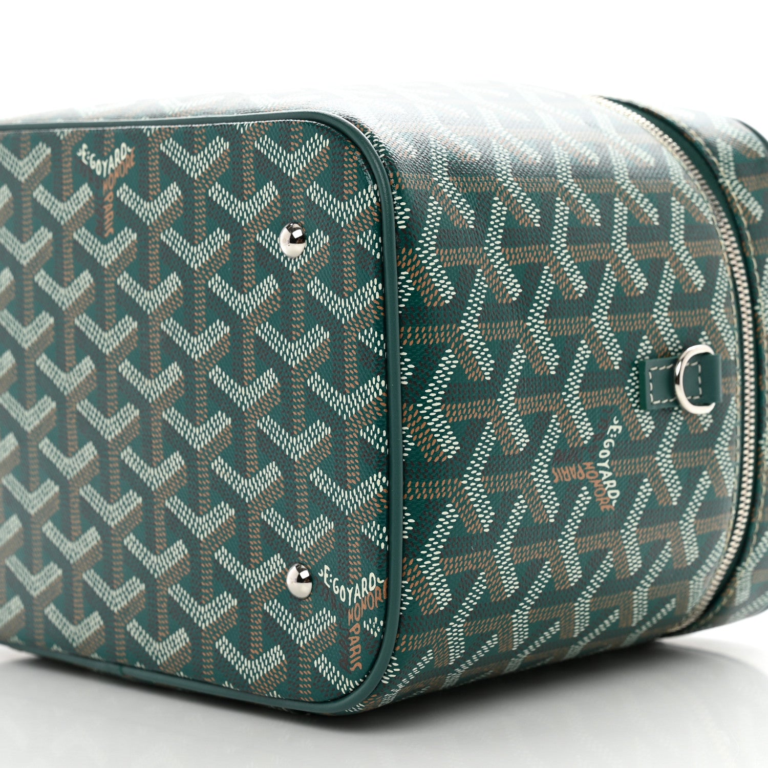 Goyard Goyardine Muse Vanity Case Green 8 of 8