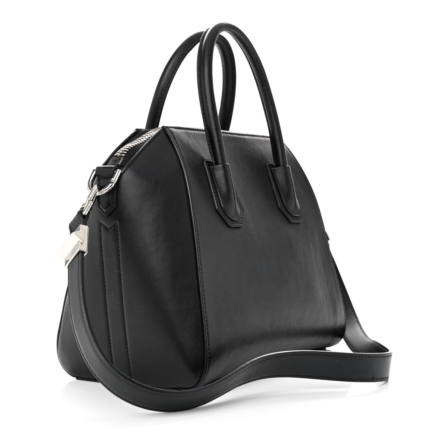 Givenchy Calfskin Signature Logo Small Antigona Black 3 of 16