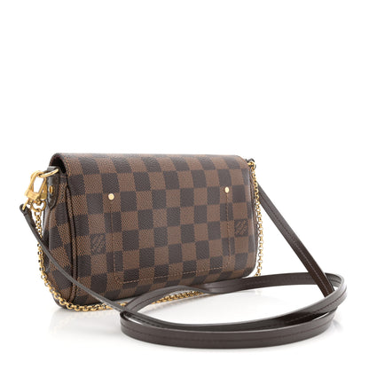 Louis Vuitton Damier Ebene Favorite PM 3 of 11