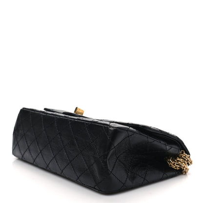 Chanel Aged Calfskin Quilted 2.55 Reissue 225 Flap Black 7 of 7