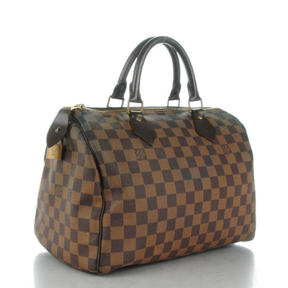 Louis Vuitton Damier Ebene Speedy 30 3 of 10