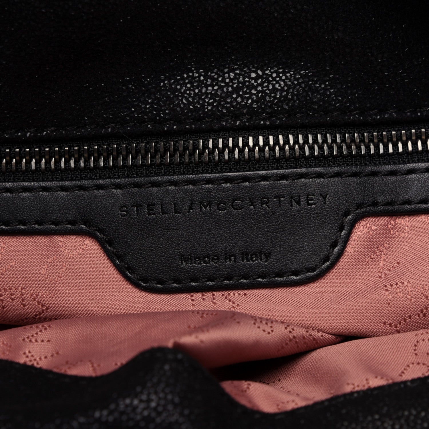 Stella McCartney Shaggy Deer Falabella Fold Over Tote Black 9 of 12