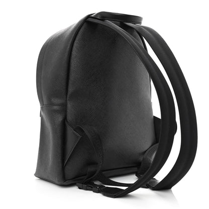 Versace Saffiano Calfskin Medusa Backpack Black 3 of 11