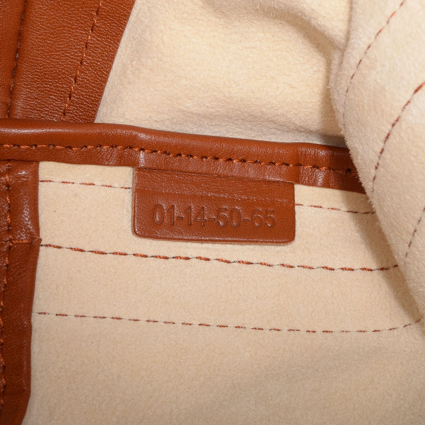 Calfskin Medium Alison East West Tote Husky White Tan