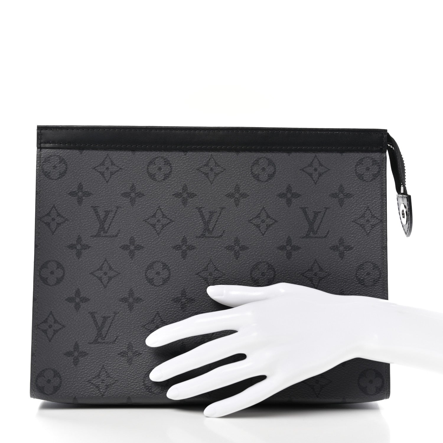 Louis Vuitton Monogram Eclipse Reverse Pochette Voyage MM 2 of 6