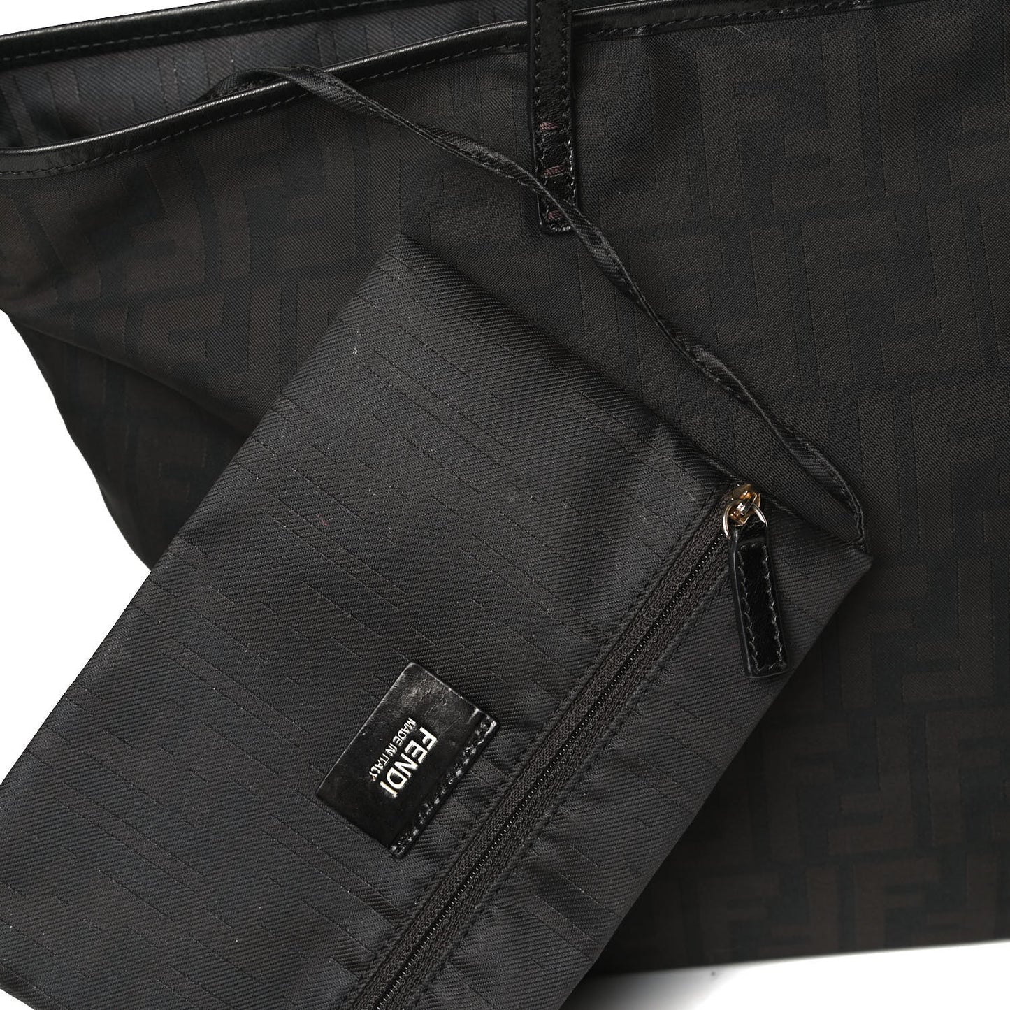 Nylon Zucca Medium Roll Tote Tobacco