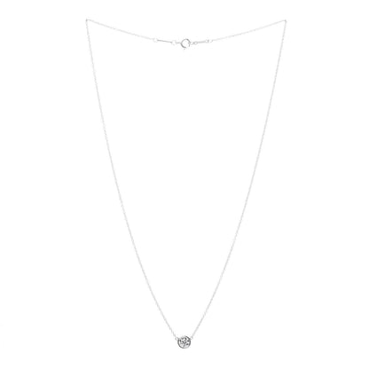 Tiffany Platinum Diamond .43ct Elsa Peretti Diamonds by the Yard Pendant Necklace 3 of 10
