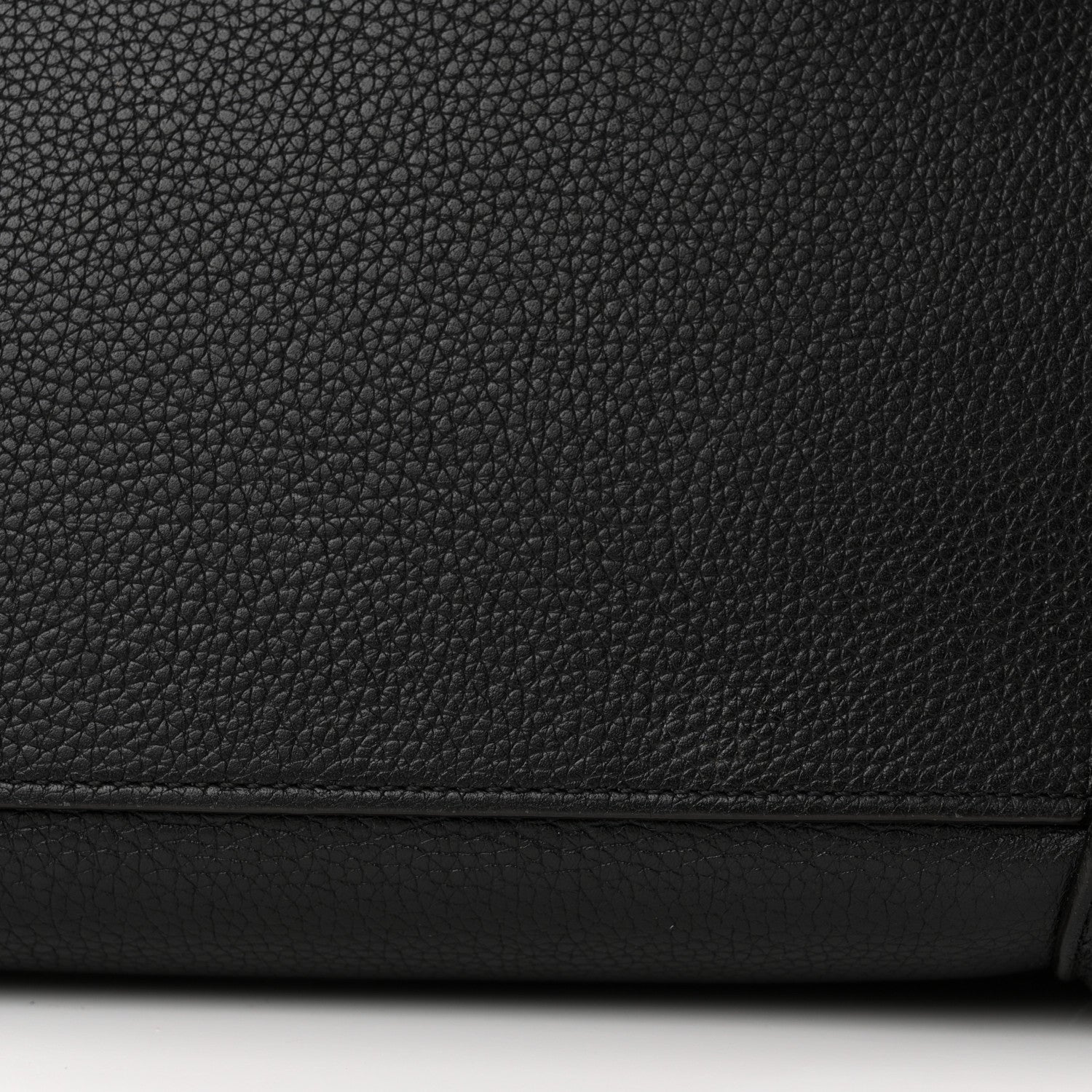 Celine Drummed Calfskin Micro Luggage Black 19 of 20