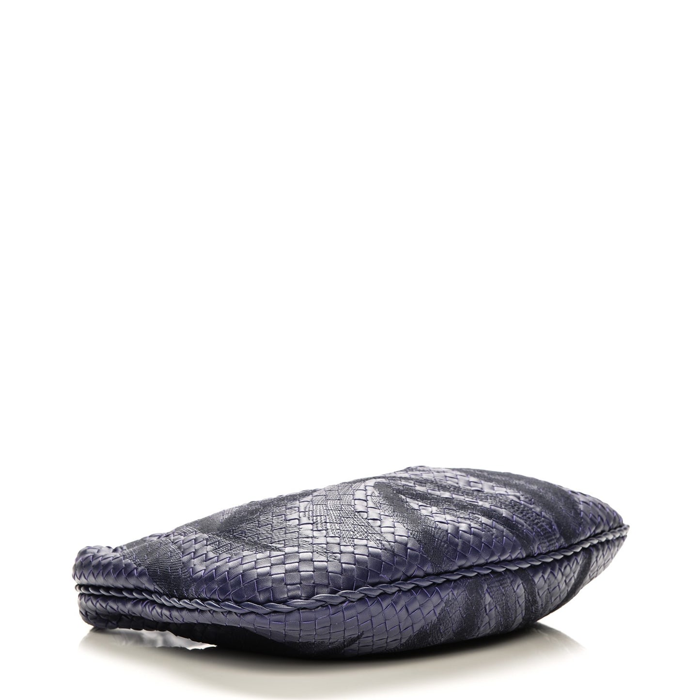 Embroidered Nappa Intrecciato Large Veneta Hobo Atlantic