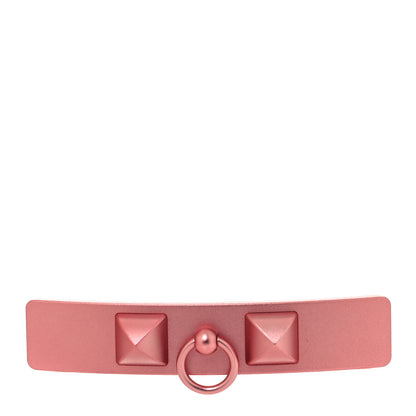 Hermes Aluminium Caprice Hair Clip Rose Casaque 1 of 4