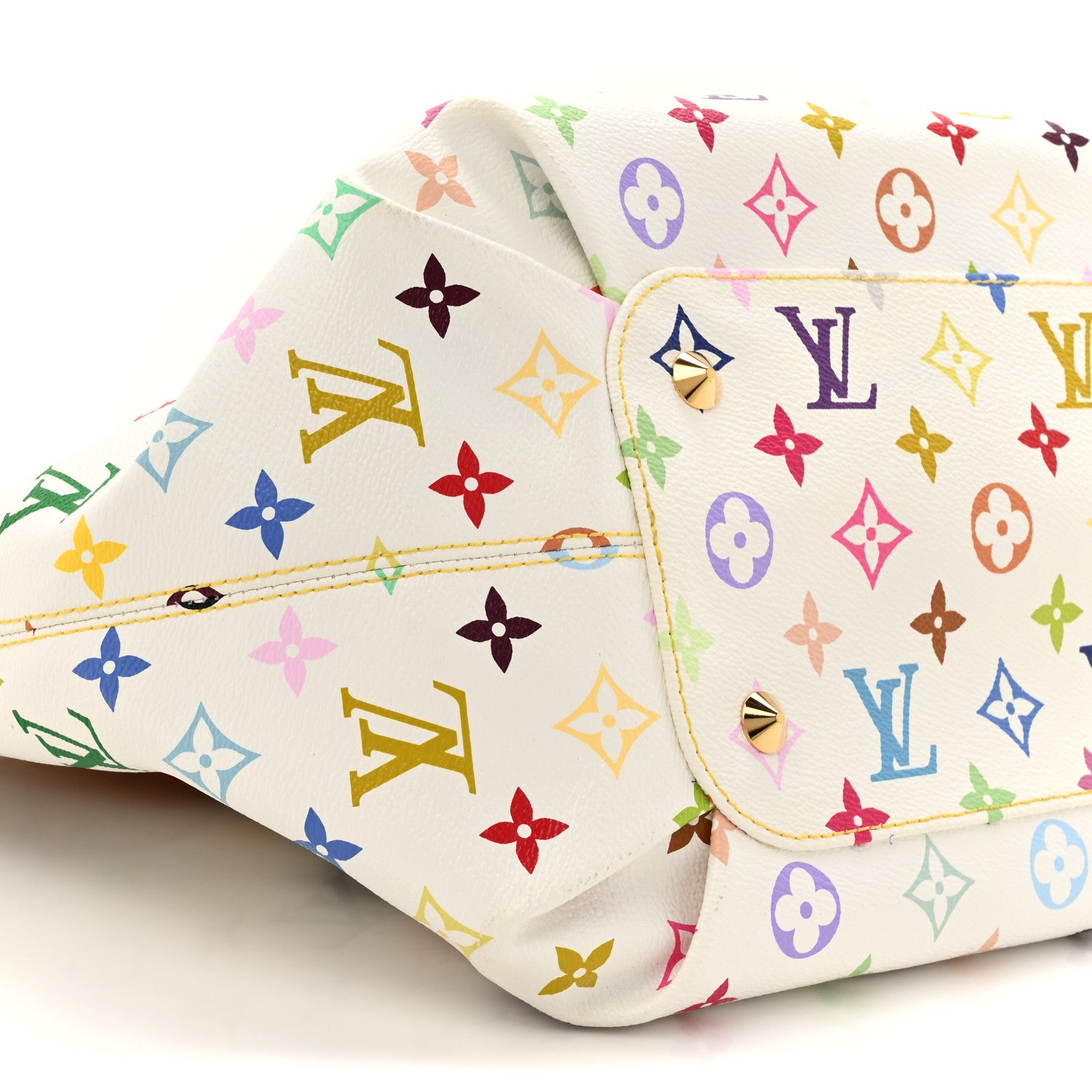 Louis Vuitton Monogram Multicolor Annie GM White 9 of 11