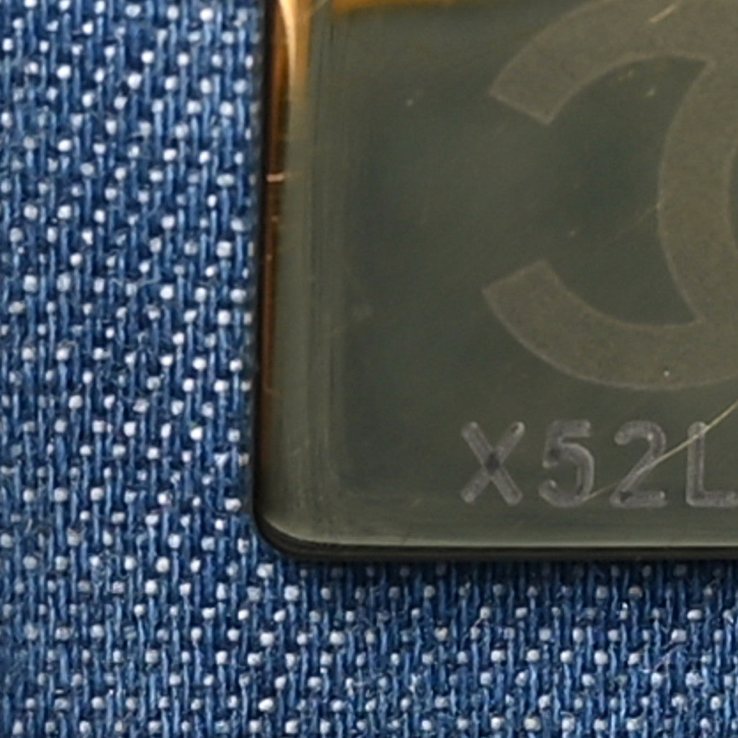 Chanel Denim Quilted Mini Pearl Crush Rectangular Flap Blue 7 of 12