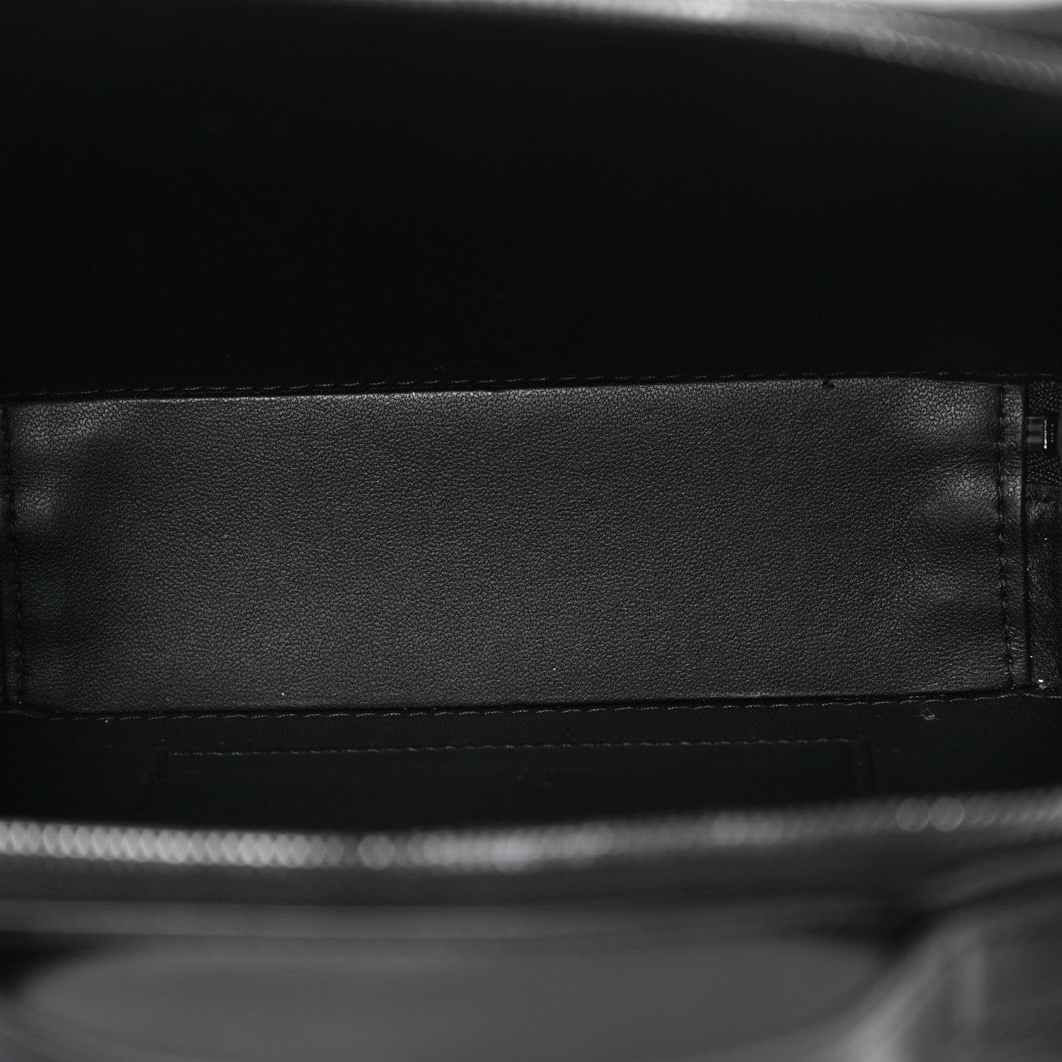 Christian Dior Calfskin Macrocannage Caro Box Bag Black 5 of 13