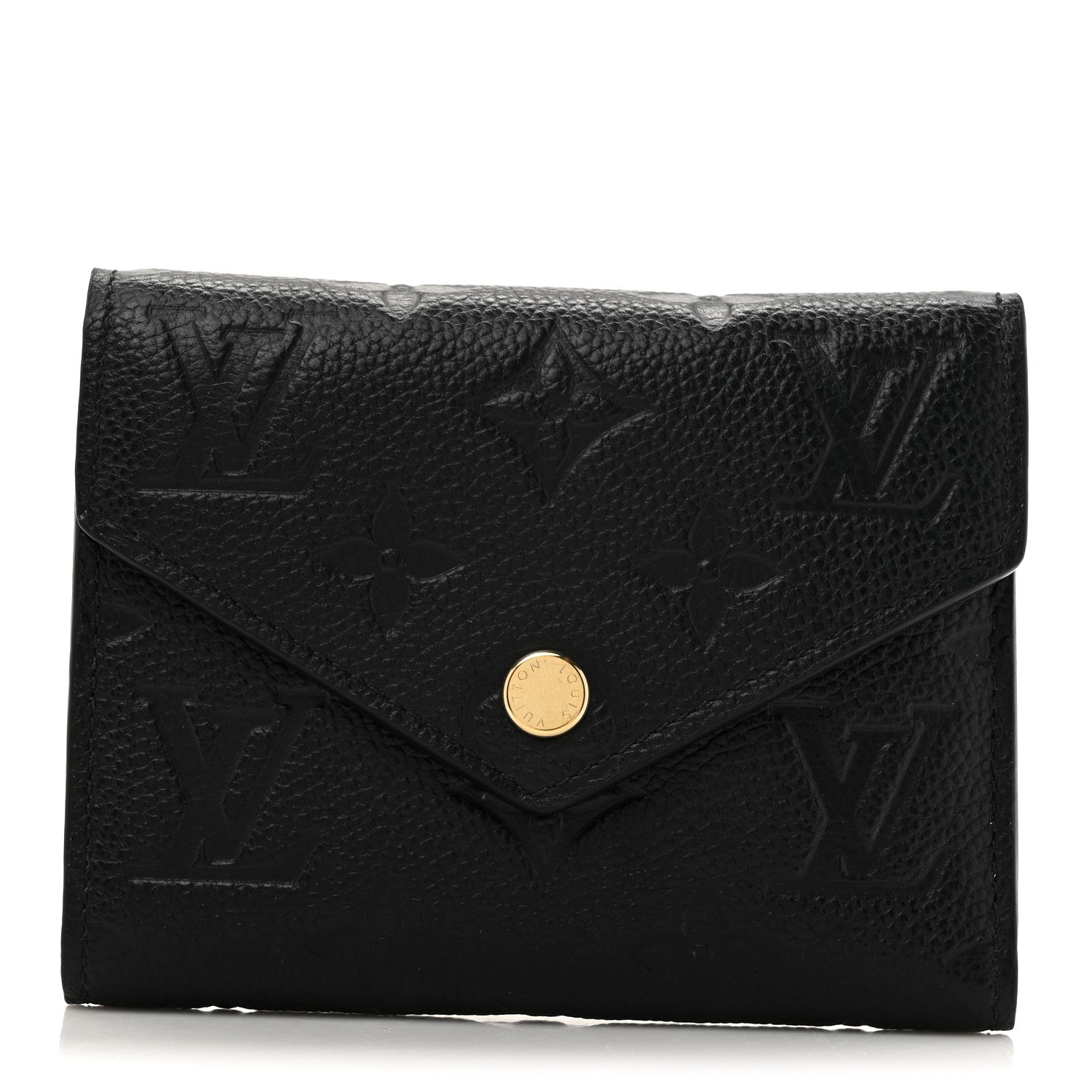 Louis Vuitton Empreinte Victorine Wallet Black 1 of 9