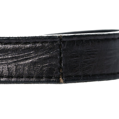 Chanel Glazed Aged Calfskin Quilted 2.55 Reissue Flap Belt Bag Clutch Black 11 of 13
