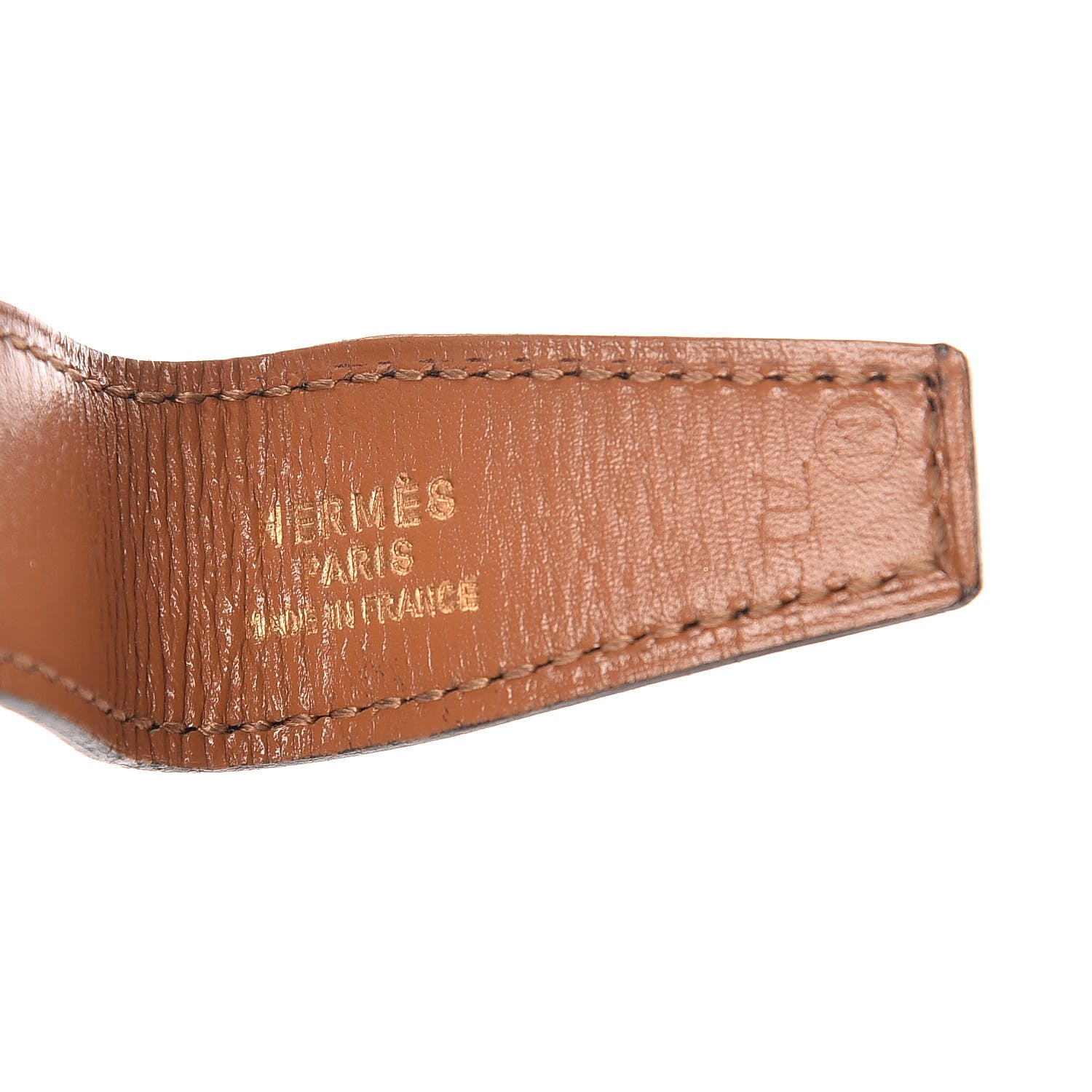 Hermes Box Chamonix 24mm Mini Constance Belt 70 Black Natural 4 of 8