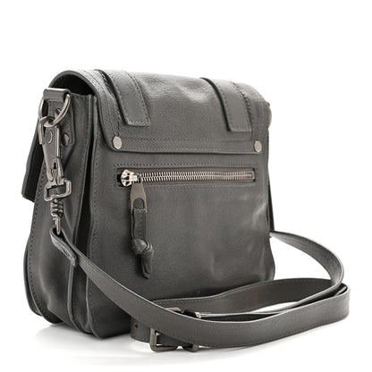 Proenza Schouler Lambskin PS1 Mini Pouch Messenger Smoke 3 of 13