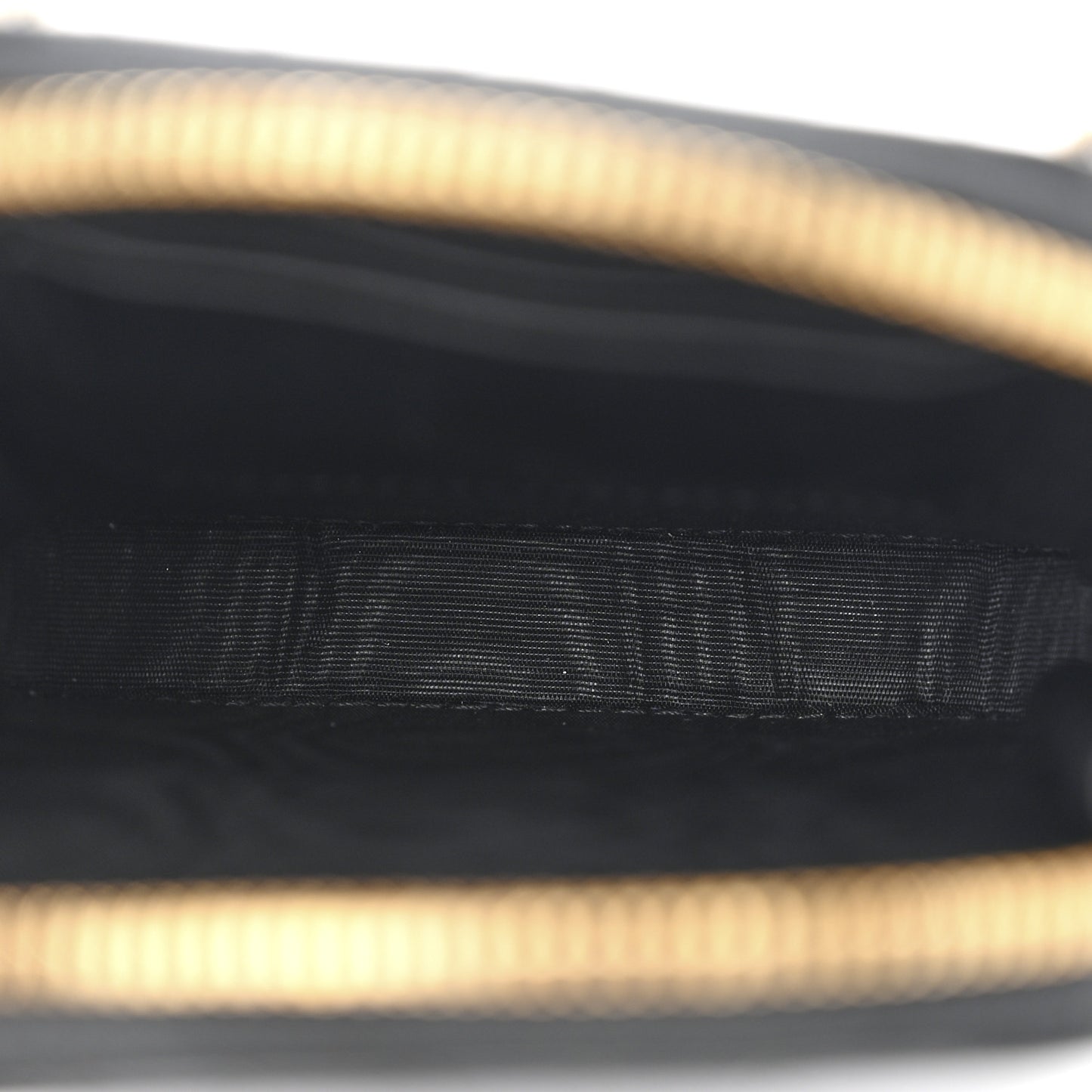 Patent Cannage Lady Dior Phone Holder Black