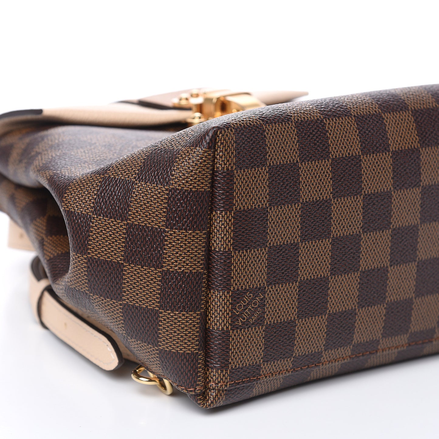 Damier Ebene Clapton Backpack Creme